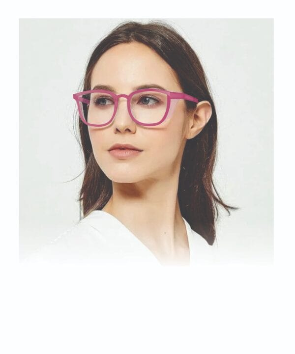 Óculos de Leitura com Lentes Ocupacionais - Cor: Pink - Image 3